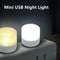 Mini USB Night Light Warm White Eye Protection Book Reading - WELLQHOME
