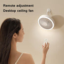 2000mAh USB Rechargeable Ceiling Fans with Remote Control - WELLQHOME