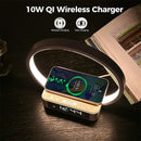 3 in 1 Wireless Charging Bedside Lamp - WELLQHOME
