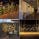 Curtain Light LED Icicle String Light - WELLQHOME
