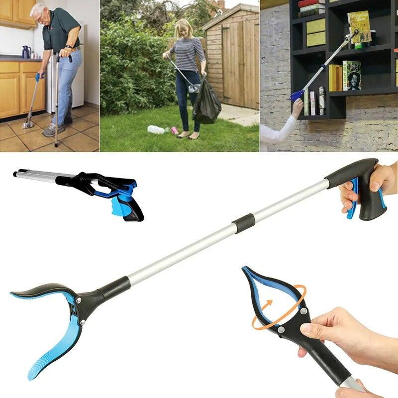 Foldable Litter Reachers Pickers Pick Up Tools - WELLQHOME