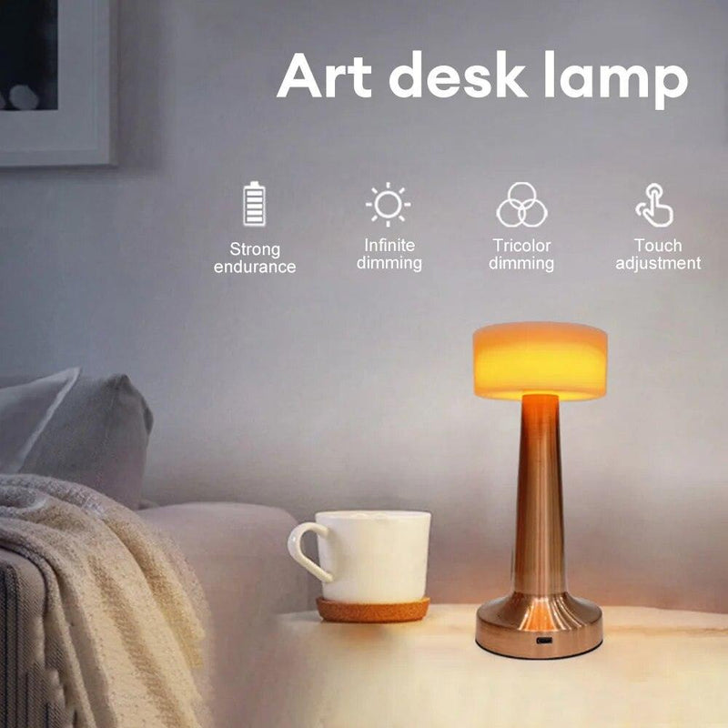 LED Cordless Dimmable Table Lamp - WELLQHOME