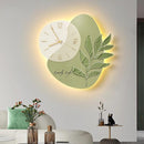 LED lamp decorative painting wall clock - WELLQHOME