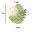 LED lamp decorative painting wall clock - WELLQHOME