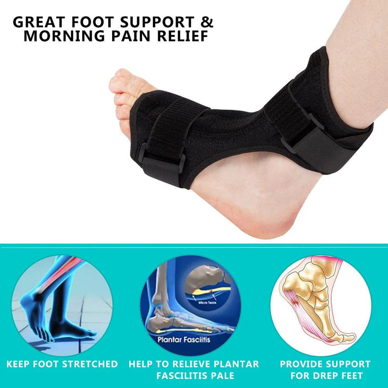 Adjustable Drop Foot Orthotic Support Brace - WELLQHOME