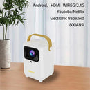 4K HD Home Portable Projector - WELLQHOME