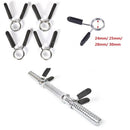 Barbell Spring Collar Clips with Dumbbell Lock Clamp - WELLQHOME