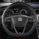 Car Non-Slip Steering Wheel Cover Microfiber Leather - WELLQHOME