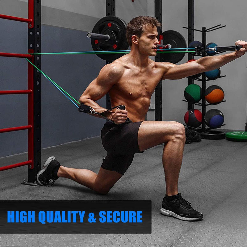 Elastic Resistance Workout Rubber For Fitness Sports - WELLQHOME