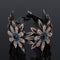 Handmade Rhinestone Hair Claws More Flowers Clips - WELLQHOME