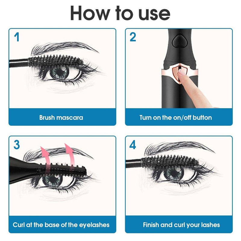 Heated Eyelashes Curling Tool - WELLQHOME