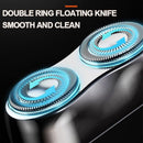 Magnetic Adsorption Dual Cutter Electric Razors Travel Shaver - WELLQHOME