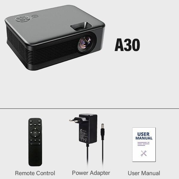MINI Projector A30 Smart TV Box Home Theater - WELLQHOME