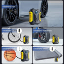 Portable Automobile Air Compressor Digital Tire Inflation Pump - WELLQHOME