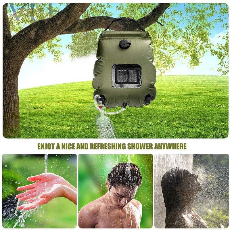 Portable Outdoor Solar Shower Bag - WELLQHOME