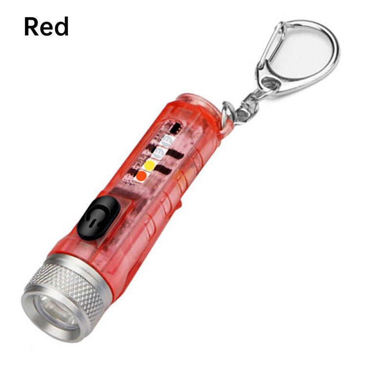 Portable Recharageable Mini Keychain LED Flashlight - WELLQHOME