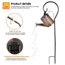 Solar Watering Can Light Hanging Kettle Lantern Light - WELLQHOME