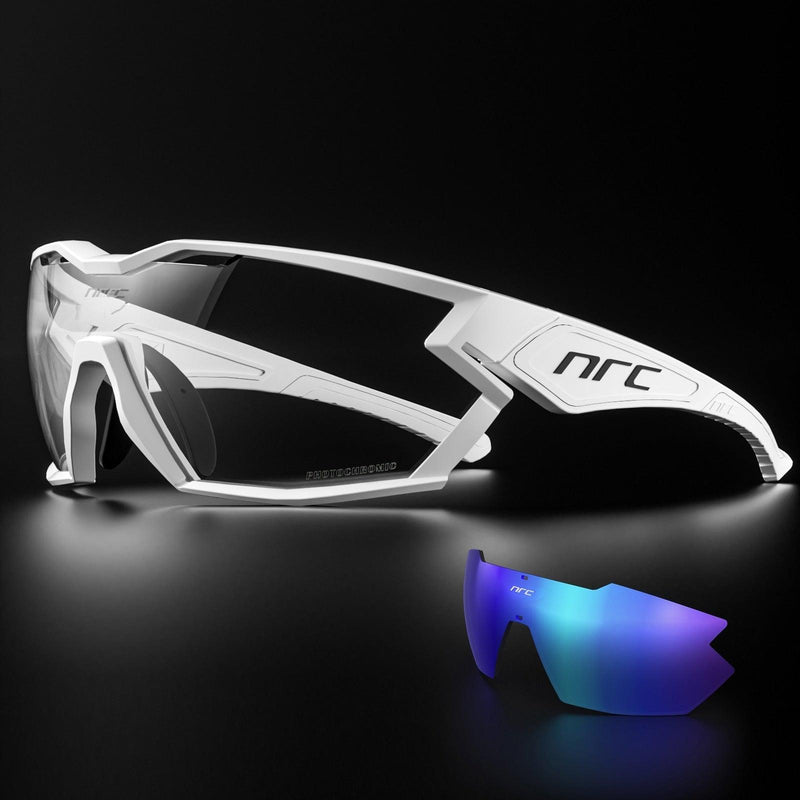 Unisex P-Ride Photochromic Cycling Glasses - WELLQHOME